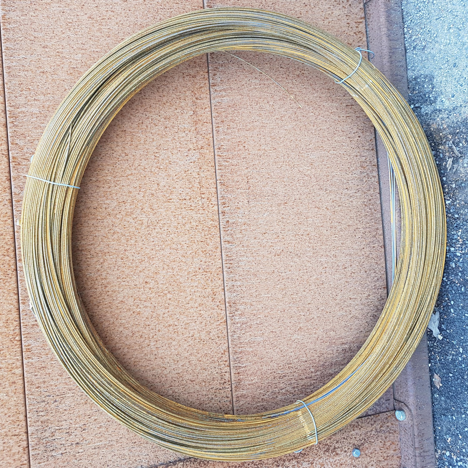 Fil De Ligature Marron – Rouleau 150 M, Diamètre 0,3 Mm – Pour Art Floral, Couronnes, Compositions